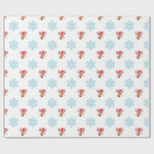 サンタトナカイ包み紙 ラッピングペーパー (フラット)