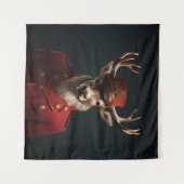 サンタトナカイ タペストリー (正面(横))