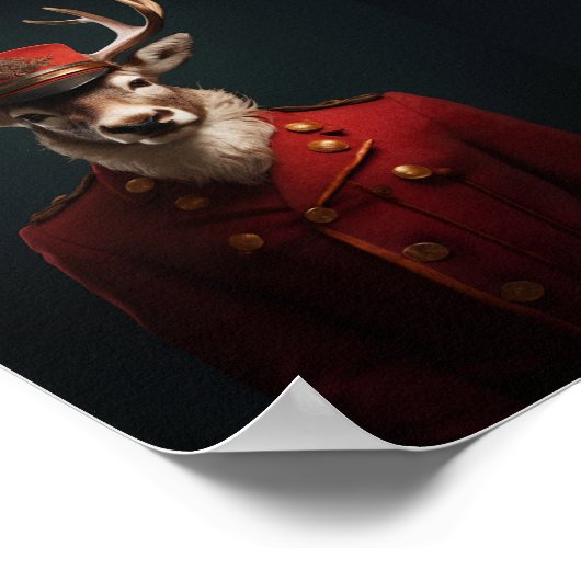 サンタトナカイ ポスター (角)