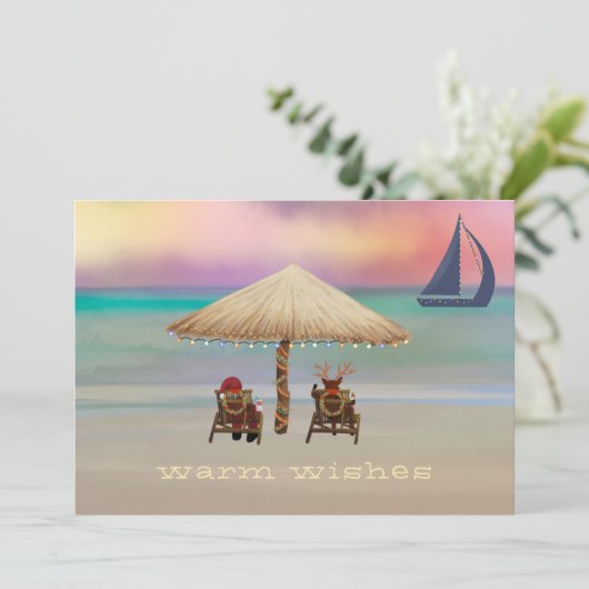 サンタトナディアトロピカルアイランドサマーホリデー シーズンカード (スタンド正面)