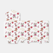 サンタトナデリアギフトジンジャーブレッドマンキャンディーケーン フェイバーボックス (折り畳みなし)