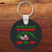 サンタトラッカークリスマスロードキングホリデイフェスティバル キーホルダー (正面)