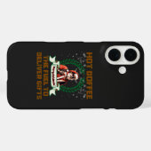 サンタトラッカーコーヒーホリディデリバリクリスマスロ Case-Mate iPhoneケース (裏面 (横))