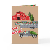 サンタトラックトレーラーアンドバーンホリデー