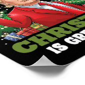 サンタトランプの踊りで再素晴らしび醜いクリスマス ポスター (角)