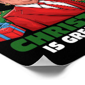 サンタトランプの踊りで再素晴らしび醜いクリスマス ポスター (角)