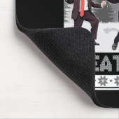 サンタトランプの踊りで再素晴らしび醜いクリスマス マウスパッド (コーナー)