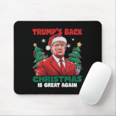 サンタトランプの踊りで再素晴らしび醜いクリスマス マウスパッド (マウス)