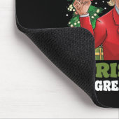 サンタトランプの踊りで再素晴らしび醜いクリスマス マウスパッド (コーナー)
