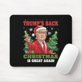 サンタトランプの踊りで再素晴らしび醜いクリスマス マウスパッド (マウス)