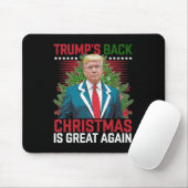 サンタトランプの踊りで再素晴らしび醜いクリスマス マウスパッド (マウス)