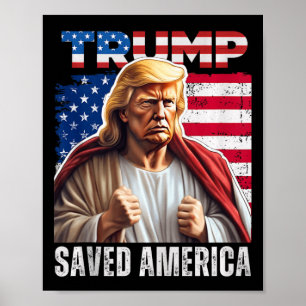 サンタトランプクリスマスユーモアおもしろいトランプクリスマスタンク ポスター