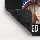 サンタトランプクリスマスユーモアおもしろいトランプクリスマスタンク マウスパッド (コーナー)