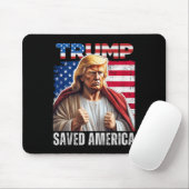 サンタトランプクリスマスユーモアおもしろいトランプクリスマスタンク マウスパッド (マウス)