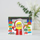 サンタトランプホーホホ シーズンポストカード (スタンド正面)