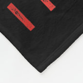 サンタトランプ私の方が見え始めている フリースブランケット (角)