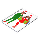 サンタトランプ黒色症 ノートブック (左側)