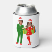 サンタトランプ黒色症 缶クーラー (缶正面)