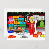 サンタトランプ シーズンポストカード (正面/裏面)