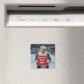 サンタトランプ：「再びクリスマス素晴らしを作る」 マグネット (インサイチュ (食洗機))