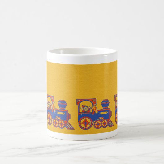 サンタトレイン コーヒーマグカップ (中央)
