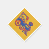 サンタトレイン スタンダードカクテルナプキン (角)