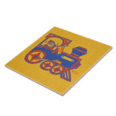 サンタトレイン タイル (側面)