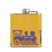 サンタトレイン フラスク (裏面)