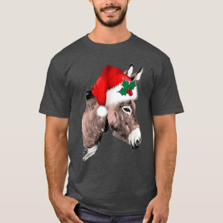 サンタドおもしろいンキークリスマスクリスマスホリデー Tシャツ