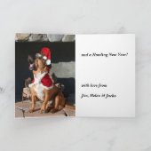 サンタドッグ シーズンカード (内部)