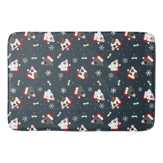サンタドッグ バスマット (正面)