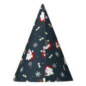 サンタドッグ パーティーハット (裏面)