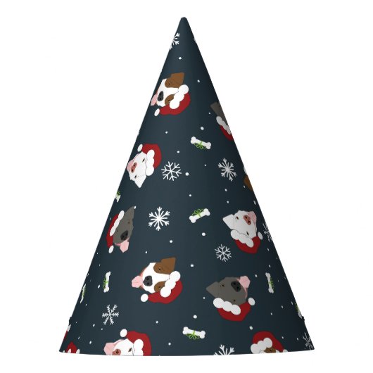 サンタドッグ パーティーハット (正面)
