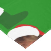 サンタドナルドのトランプおもしろいリスマス テーブルクロス (アングル)