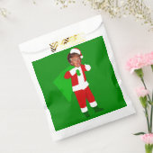 サンタドナルドのトランプおもしろいリスマス フェイバーバッグ (封をした状態)