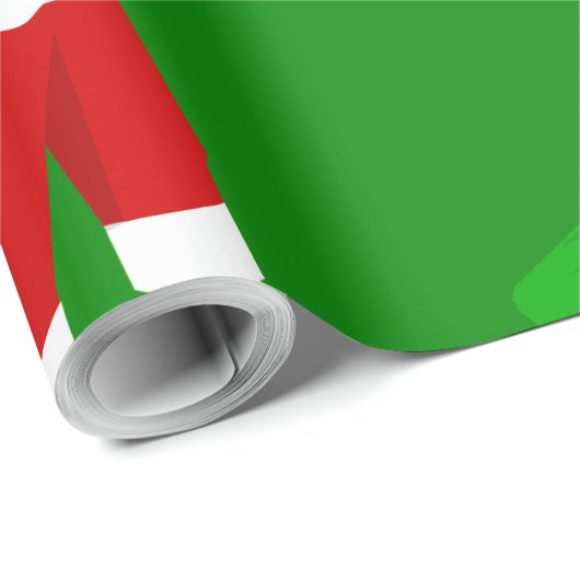 サンタドナルドのトランプおもしろいリスマス ラッピングペーパー (ロールコーナー)