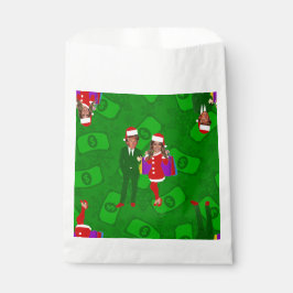 サンタドナルドメラニヤンプクリスマスマネー フェイバーバッグ