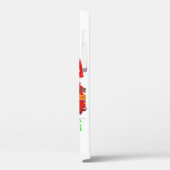 サンタド親愛バーマン犬のオーナークリスマス Case-Mate iPhoneケース (裏面 / 左)