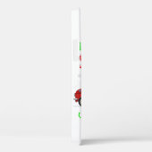 サンタド親愛バーマン犬のオーナークリスマス Case-Mate iPhoneケース (裏面 / 右)