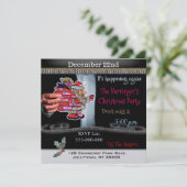 サンタナウホリデークリスマスパーティー 招待状 (スタンド正面)