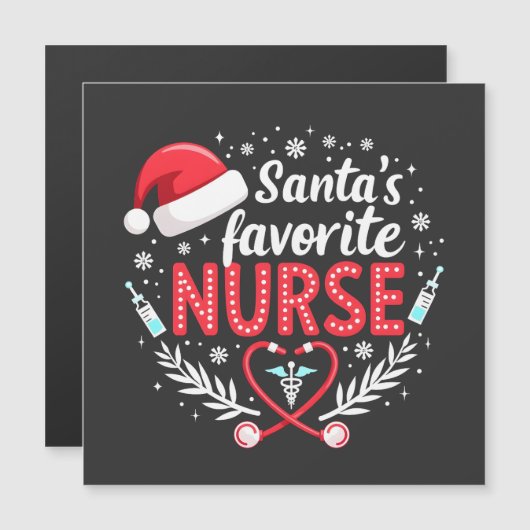 サンタナースお気に入りのクリスマス看護 (正面/裏面)