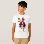 サンタニワトリ Tシャツ (正面フル)
