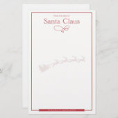 サンタニースからの手紙空白の (正面/裏面)