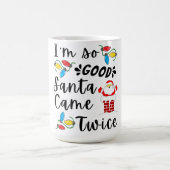 サンタニ来ュース大人のプンファミリークリスマスパーティー コーヒーマグカップ (中央)