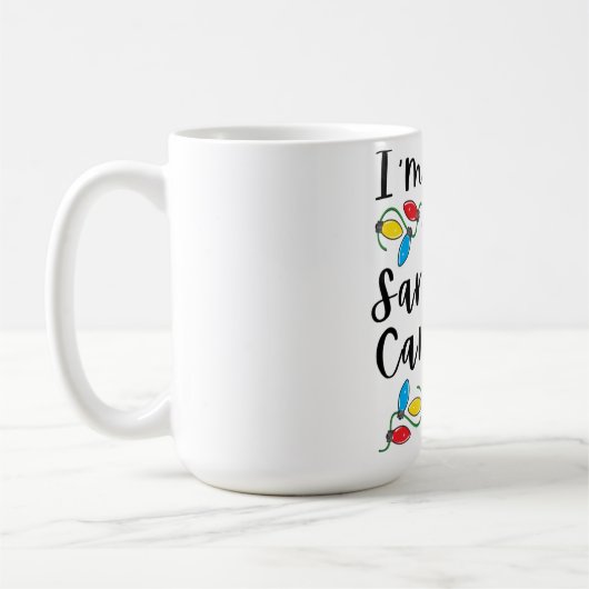 サンタニ来ュース大人のプンファミリークリスマスパーティー コーヒーマグカップ (左)