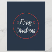 サンタノルディックメリークリスマスからの手紙 (裏面)