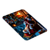 サンタノースポールクリスマスライトファンタジー マグネット (右側)