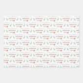 サンタノースポールラッピング紙シート ラッピングペーパーシート (正面2)