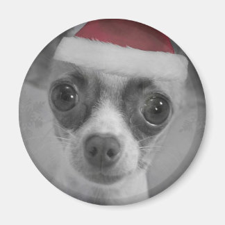 サンタハおもしろいットとクリスマスチワフアパピー マグネット