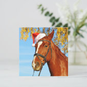 サンタハおもしろいットホースクリスマス シーズンカード (スタンド正面)